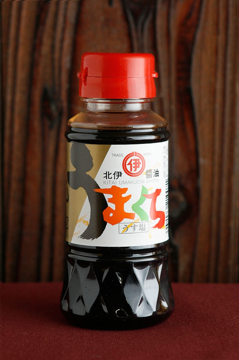 北伊醤油 うまくち うす塩 (こいくち醤油) 150ml