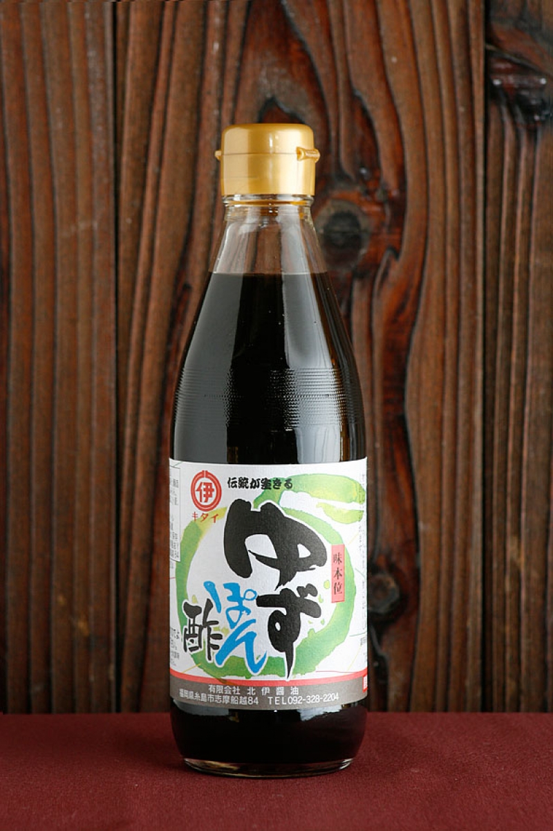 北伊醤油 ゆずぽん酢 360ml